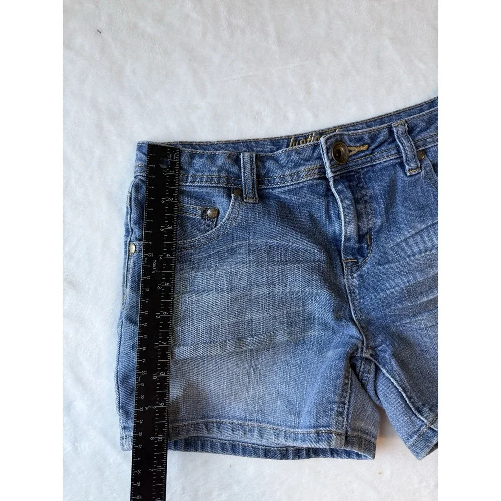 Justice Girls Denim Blue Shorts 16R
